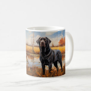 Mug Récupérateur du Labrador d'automne