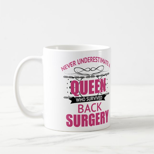 Mug Récupération Chirurgique Pour Les Femmes (Gauche)