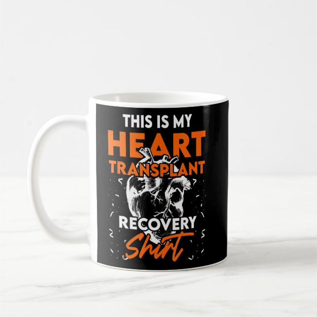 Mug Récupération de la greffe cardiaque Bénéficiaire C (Gauche)