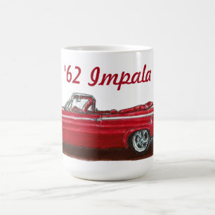 Mug Red 1962 Impala convertible