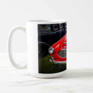 Mug Red Austin Healey 3000 voiture de sport classique