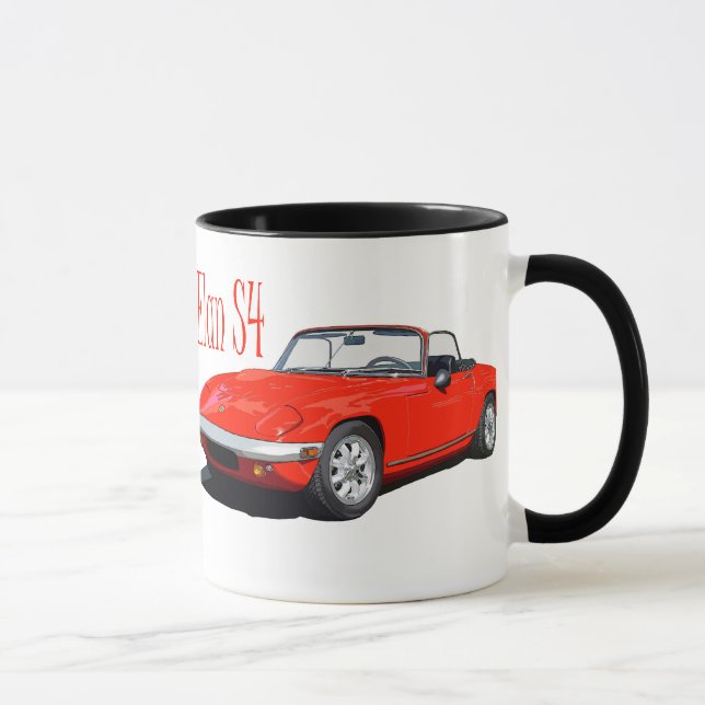 Mug Red Elan S4 (Droite)
