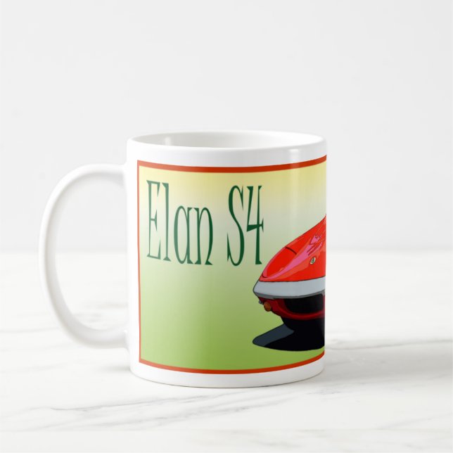 Mug Red Elan S4 (Gauche)