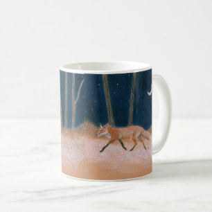 Mug Red Fox et Crescent Moon