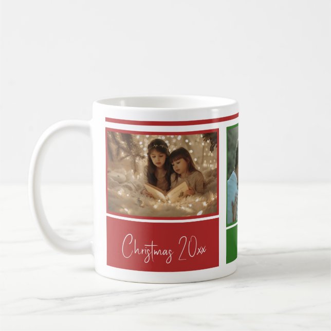 Mug Red Green Photo Classic Mug, 11 oz (Gauche)