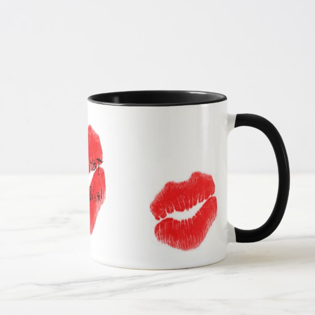 Mug Red Hot Rock Diva Lèvres I (Droite)