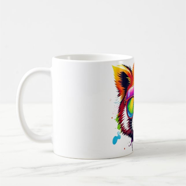 Mug Red Panda porte des avions (Gauche)