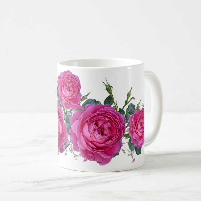 Mug Red roses (Devant droit)