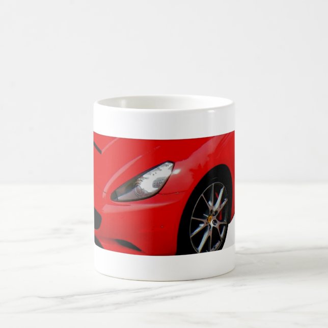 Mug ~Red Sportscar~ MUG, CUSTOMISEZ-LE ! (Centre)