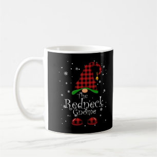 Mug Redneck Gnome Buffalo Plaid Matching Family Christ