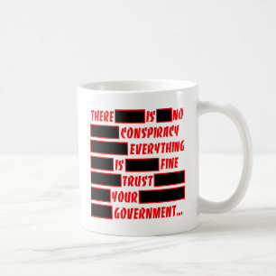 Mug Redsuite Faites confiance à votre gouvernement Tou
