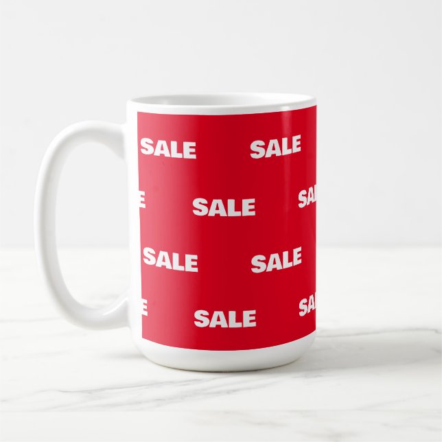 MUG RÉDUCTION DE VENTE POUR LA BOUTIQUE (Gauche)