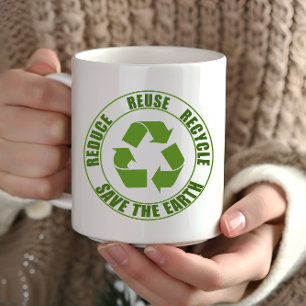 Mug Réduire la réutilisation du recyclage