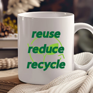 Mug Réduire la réutilisation du recyclage