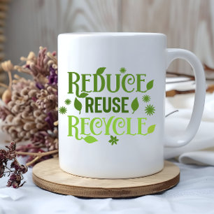 Mug Réduire la réutilisation du recyclage
