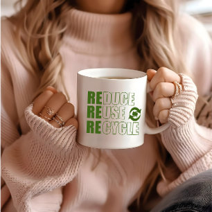 Mug Réduire la réutilisation du recyclage