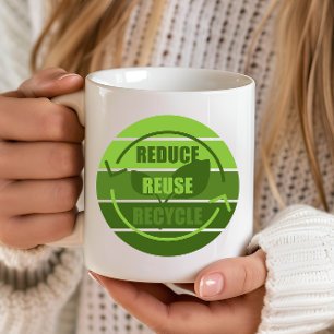 Mug Réduire la réutilisation du recyclage