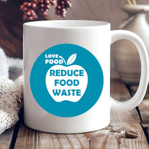 Mug Réduire le recyclage des déchets alimentaires écol