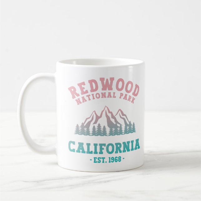 Mug Redwood National Park California Gradient (Gauche)
