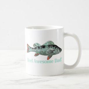 Mug Reel Awesome Papa Fun Citation du Père