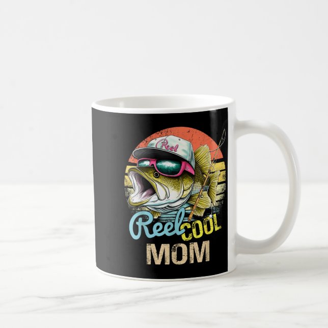 Mug Reel Cool Mom Funny Fishing Quotes For Uncle Women (Droite)