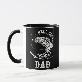 Mug Reel Cool Papa Pêche Papa Fête des pères Cadeau  
