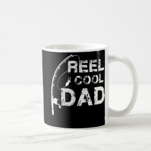 Mug Reel Cool Papa Pêche Papa Fête des pères Cadeau