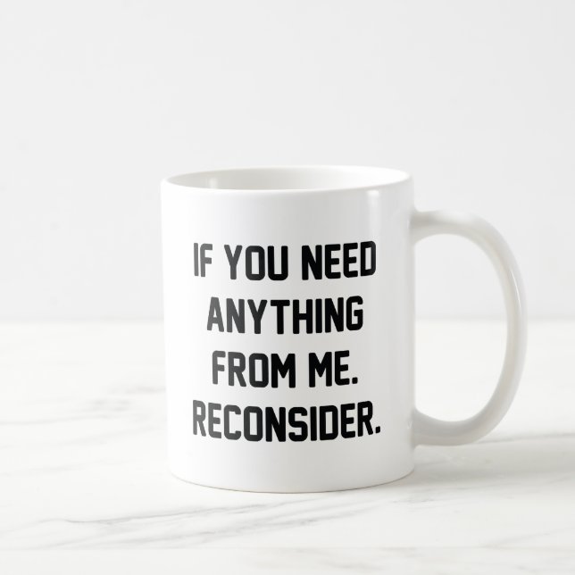 Mug Réexaminer (Droite)