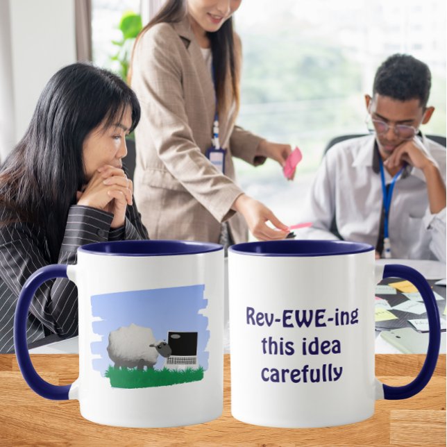 Mug Réexaminons cette idée avec soin (Créateur téléchargé)