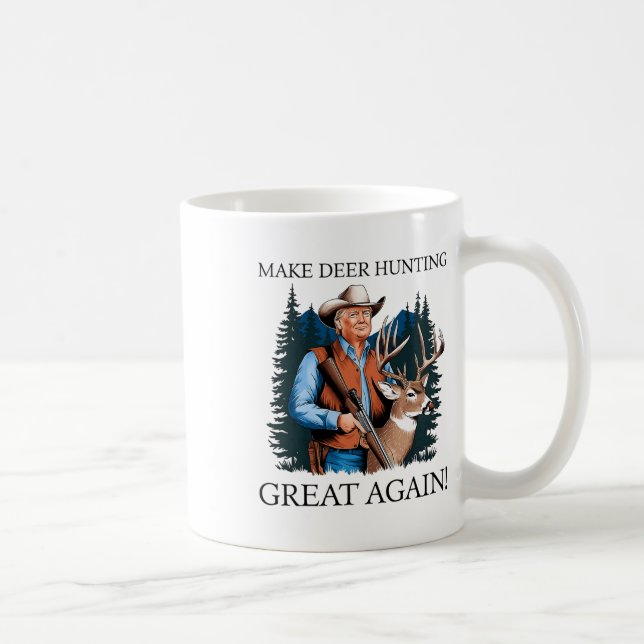 Mug Refaire chasser l'Amérique en grand Cerf Canard Ch (Droite)