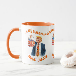 Mug Refaisons Halloween Grande Encore Donald Trump Drô