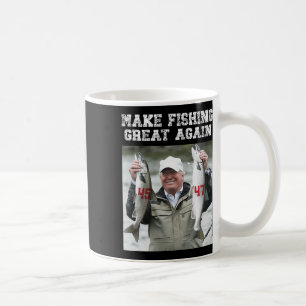 Mug Refaisons la pêche grande à nouveau Trump 2024