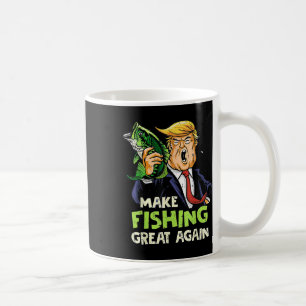 Mug Refaisons la pêche Trump pêcheur soutien T