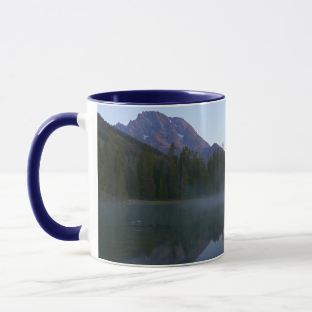 Mug Reflet du lever de soleil à String Lake II (Gauche)