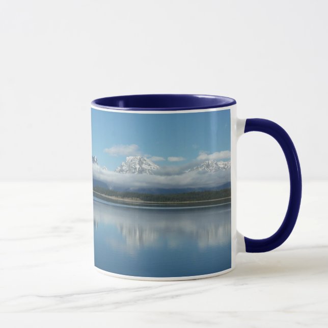 Mug Reflet du mont Moran dans le Grand Teton (Droite)