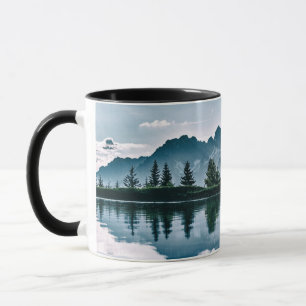 Mug Réflexion de forêt de montagne
