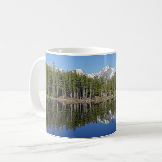 Mug Réflexion du lac Sprague (Devant gauche)