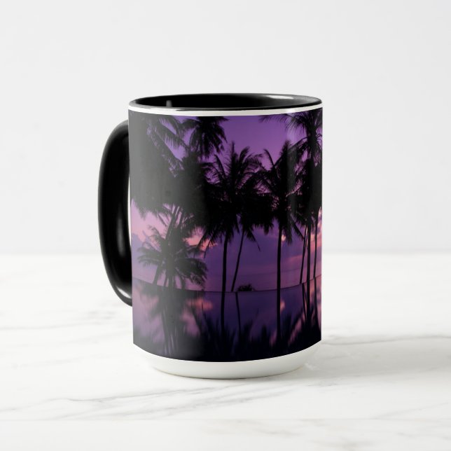 Mug Réflexion Palm Tree (Devant gauche)