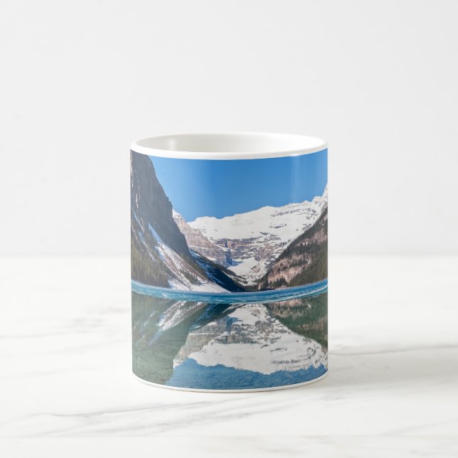 Mug Réflexion sur le lac Louise - Banff NP, Canada (Centre)