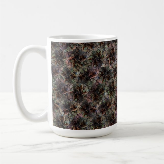 Mug Réflexions dans le Burrow : La Symétrie de Wombats (Gauche)