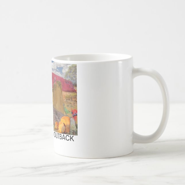 Mug RÉFLEXIONS d'Australien    d'once à l'intérieur (Droite)