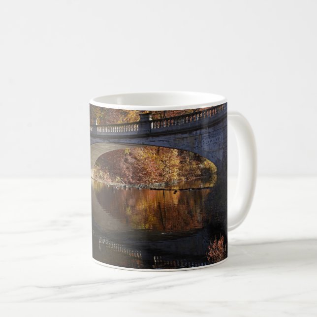 Mug Réflexions d'automne sur le domaine de Vanderbilt (Devant droit)