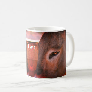 Mug Réflexions de l'âne Animal Personnalisé
