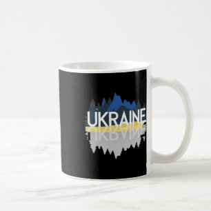 Mug Réflexions de montagne d'Ukraine Nature ukrainienn