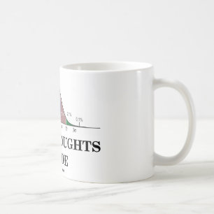 Mug Réflexions moyennes à l'intérieur (Humour statisti