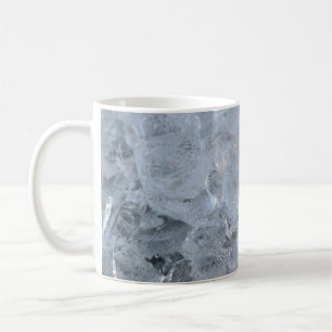Mug Refroidissement de la texture de la cube de glace
