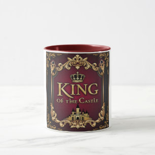 Mug Regal King of Castle Design papa