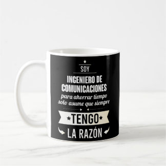 Mug Regalos Para Ingeniero De Comunicaciones -