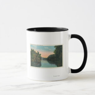 Mug Regard au-dessus du barrage de réservoir d'Ashokan