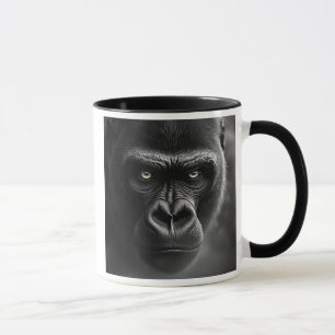 Mug Regard puissant d' gorille avec expression intense